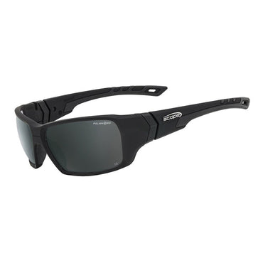 Scope Ranger Frozen Black Frame Safety Glasses - 6 Lens Colour Options