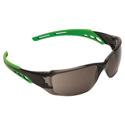 Cirrus Safety Glasses Green Arm - 12 Pairs in 4 Lens Colour Options