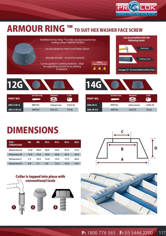 Armour Ring Setting Tool