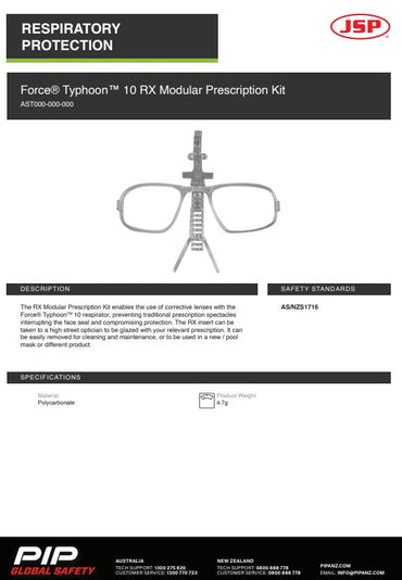 JSP Force Typhoon 10 Rx Modular Prescription Kit