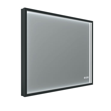 Euro Mirror RÖEK Rectangular Mirror - 600mm x 800mm - Black Frame