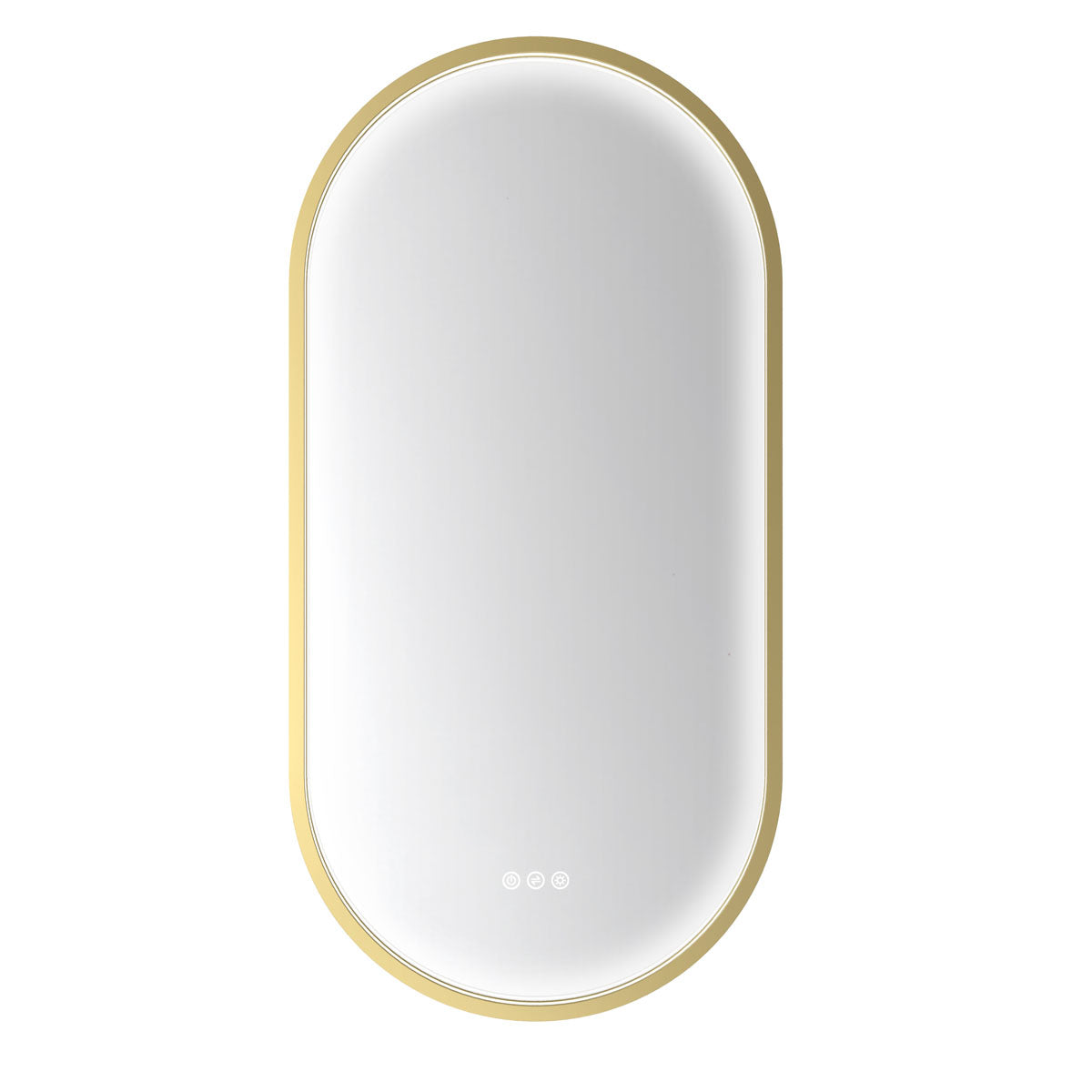 Euro Mirror KÄPSEL Pill Mirror - 500mm x 1000mm - Various Frame Colours