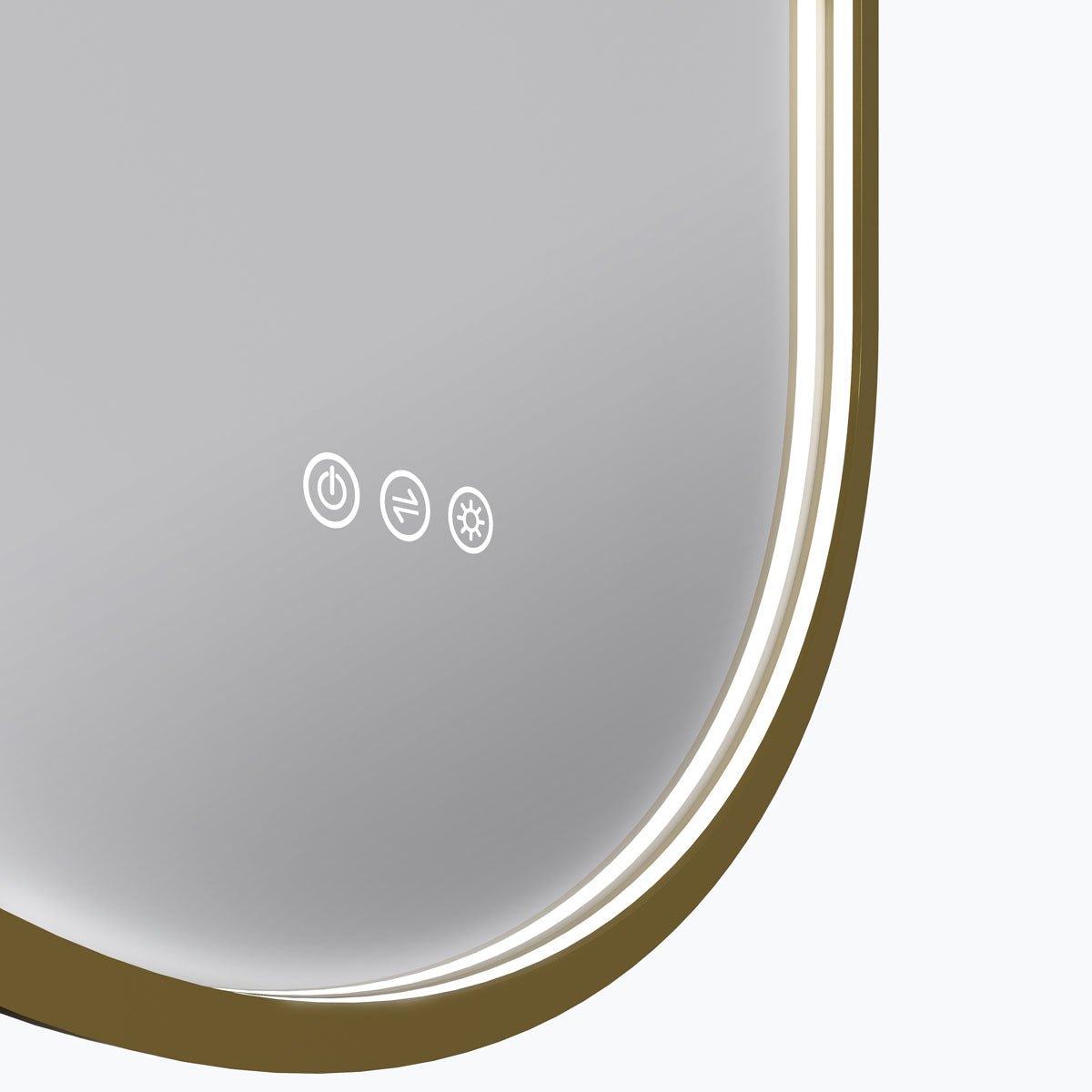 Euro Mirror KÄPSEL Pill Mirror - 500mm x 1000mm - Various Frame Colours