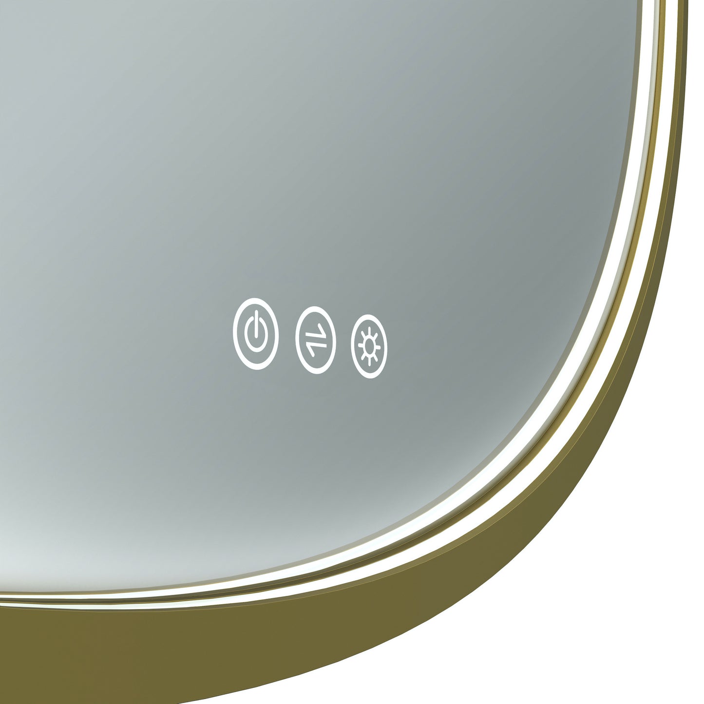 Euro Mirror OLËK Round Mirror - Various Frame Colours & Sizes