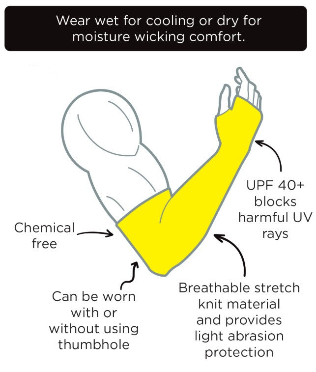 Thorzt Cooling Arm Sleeve - 2 colour options