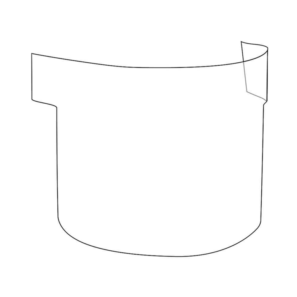 JSP Replacement Peel-Off Polycarbonate Visor Cover For Powercap Infinity