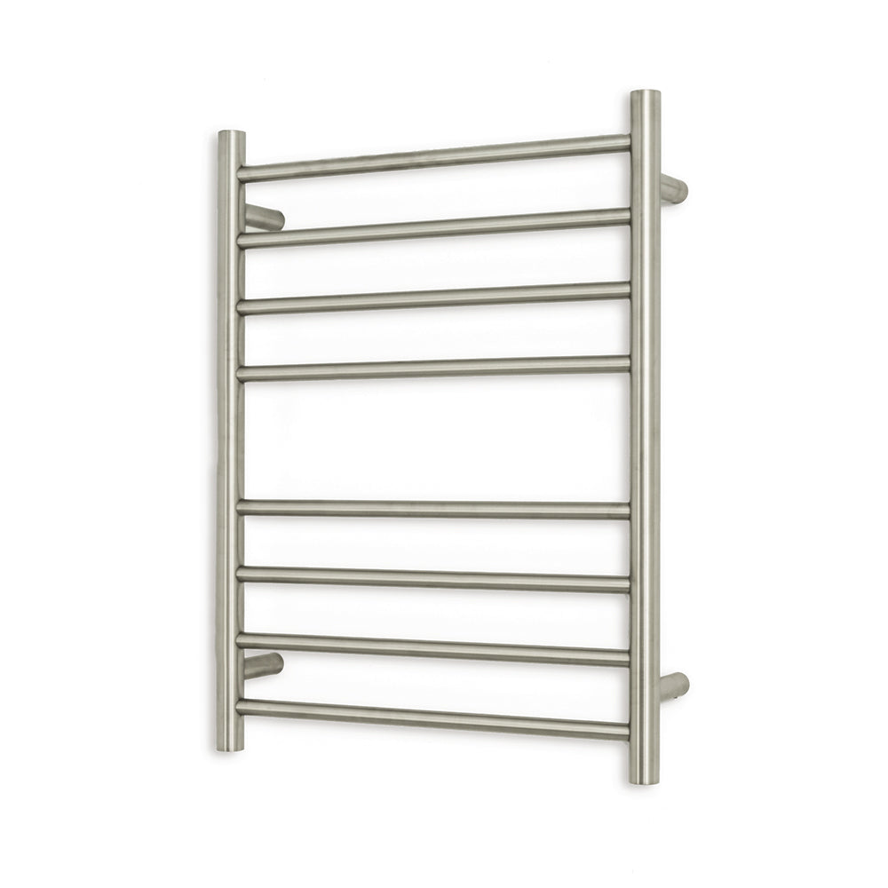 Radiant Heated Towel Rail (RTR530) 530mm x 700mm - 8 Round Bars - Multiple Colour Finishes