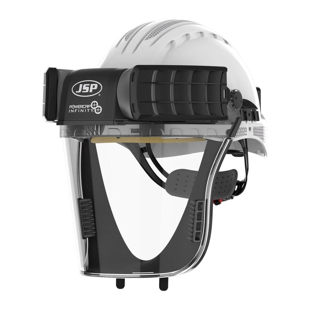 JSP Powercap Infinity PAPR Respirator Helmet with Advanced Respiratory Protection
