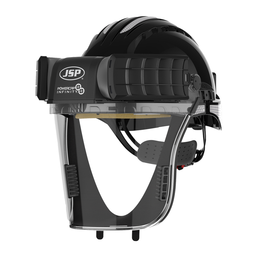 JSP Powercap Infinity PAPR Respirator Helmet with Advanced Respiratory Protection
