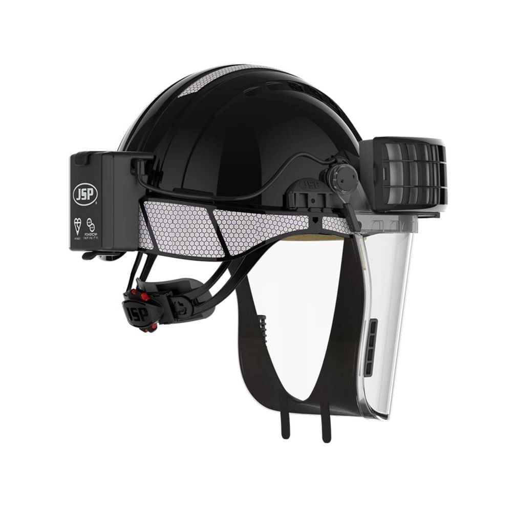 JSP Powercap Infinity PAPR Respirator Helmet with Advanced Respiratory Protection