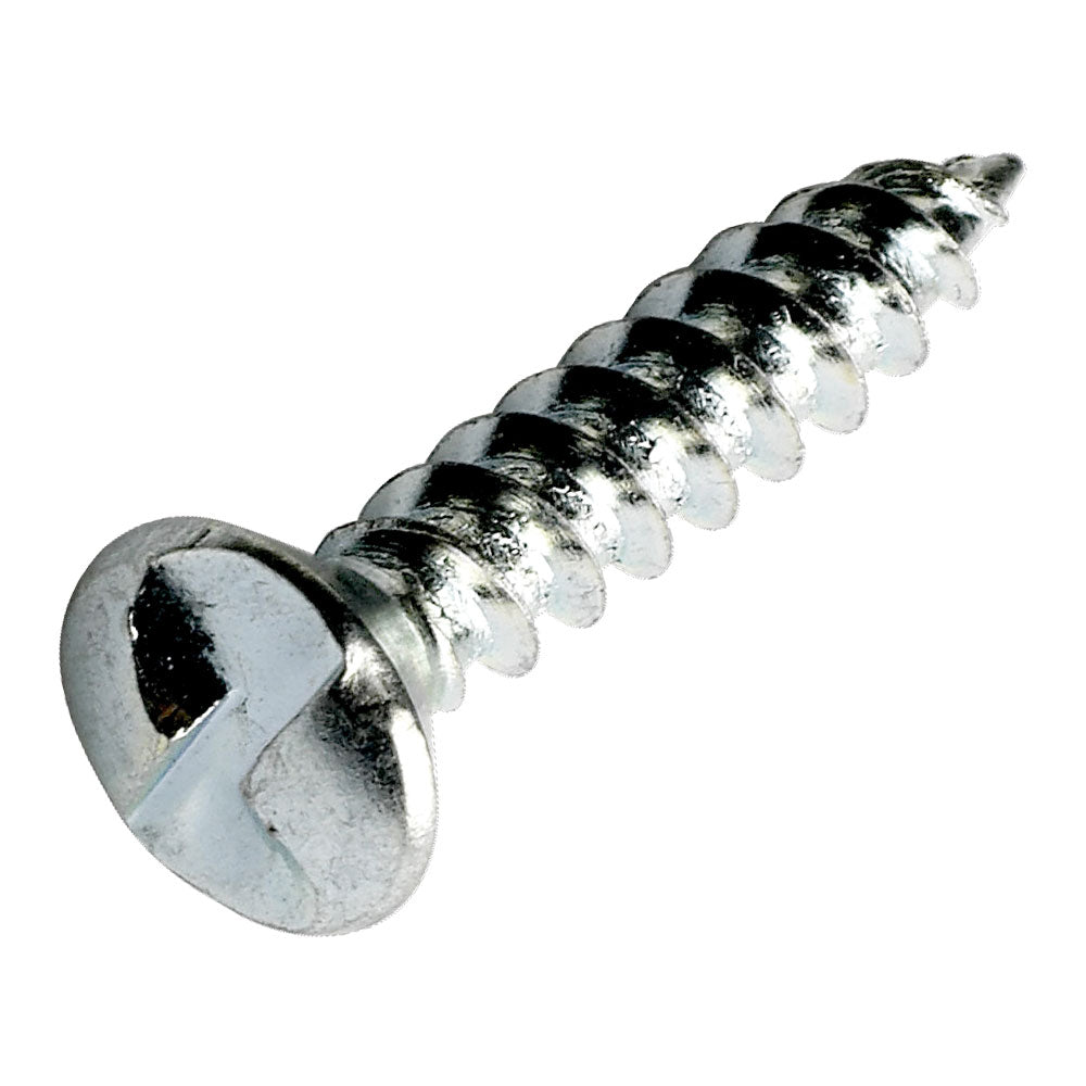 Clutch Head Countersunk Wood Screw Zinc Box of 100 - Various Gauges and Lengths
