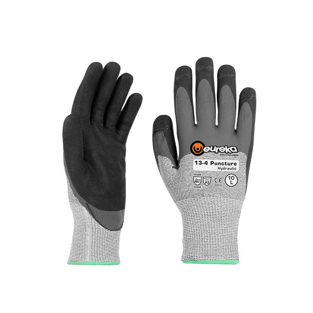 Eureka 13-4 Puncture Hydraulic Gloves - Size 9 and 10 only