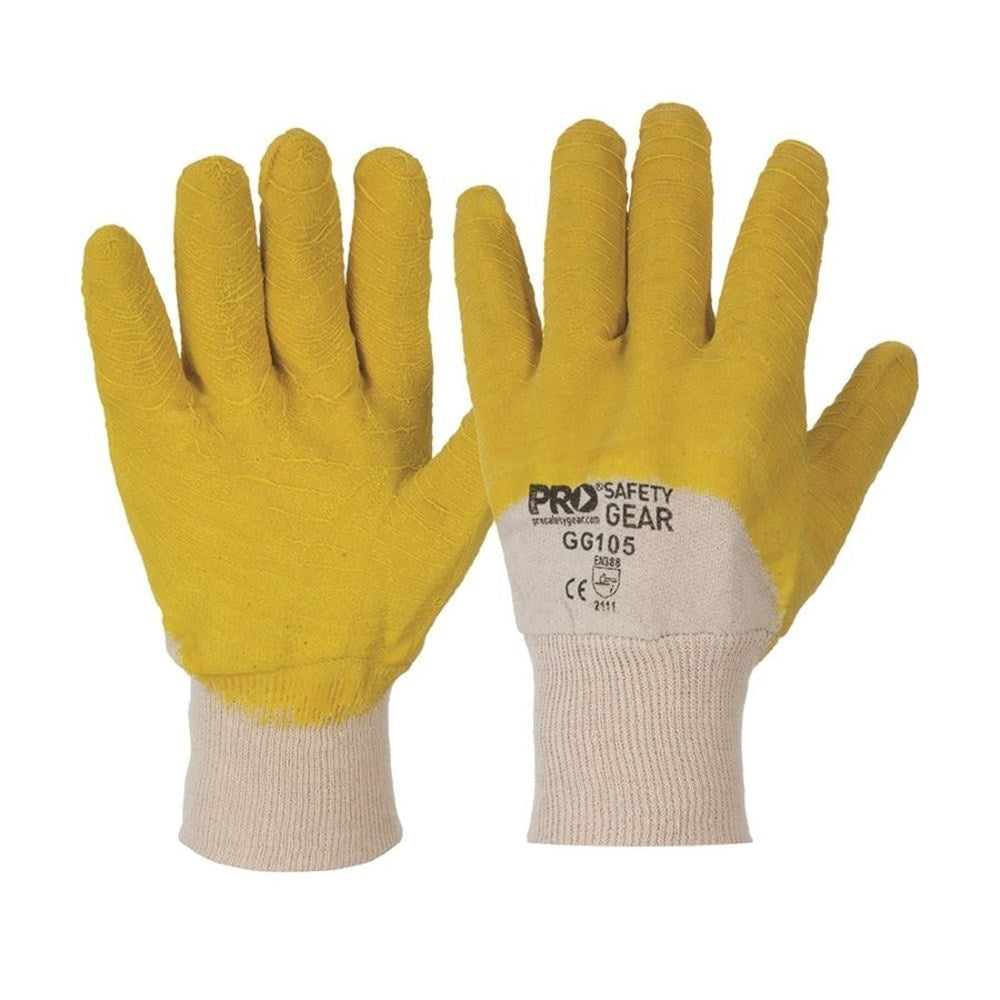 Pro Choice Glass Gripper Gloves one size Large - 12 pairs