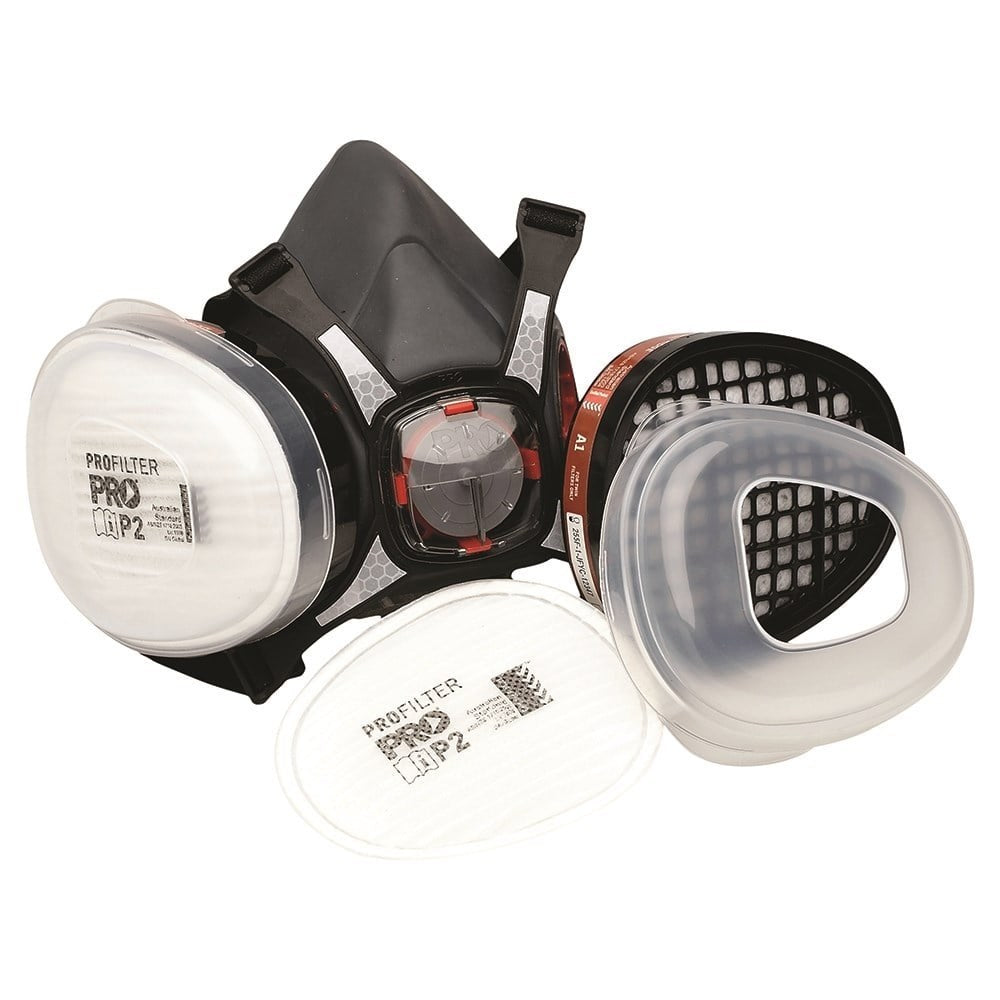 Pro Choice Assembled Half Mask With ABEK1 Cartridges