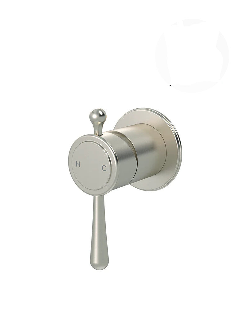 Meir Harrington Brushed Nickel Wall Mixer Trim Kit