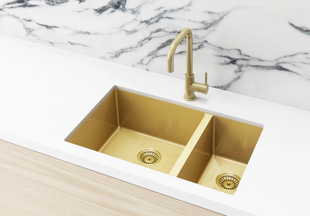Meir Lavello Kitchen Sink 1.5 Bowl 670 x 440mm - 3 Colour Finishes