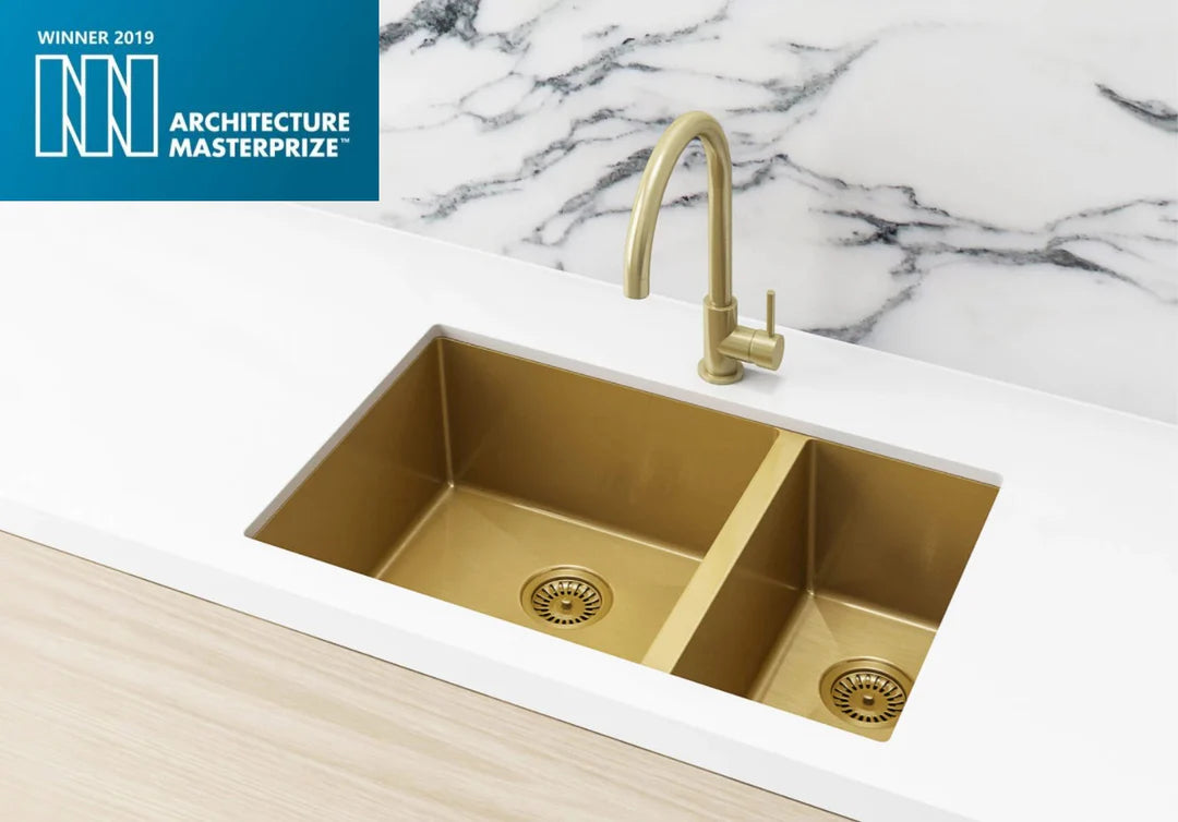 Meir Lavello Kitchen Sink 1.5 Bowl 670 x 440mm - 3 Colour Finishes