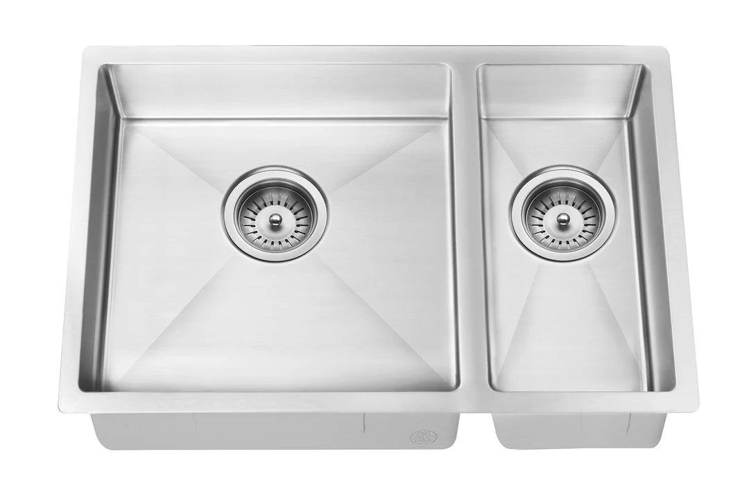 Meir Lavello Kitchen Sink 1.5 Bowl 670 x 440mm - 3 Colour Finishes