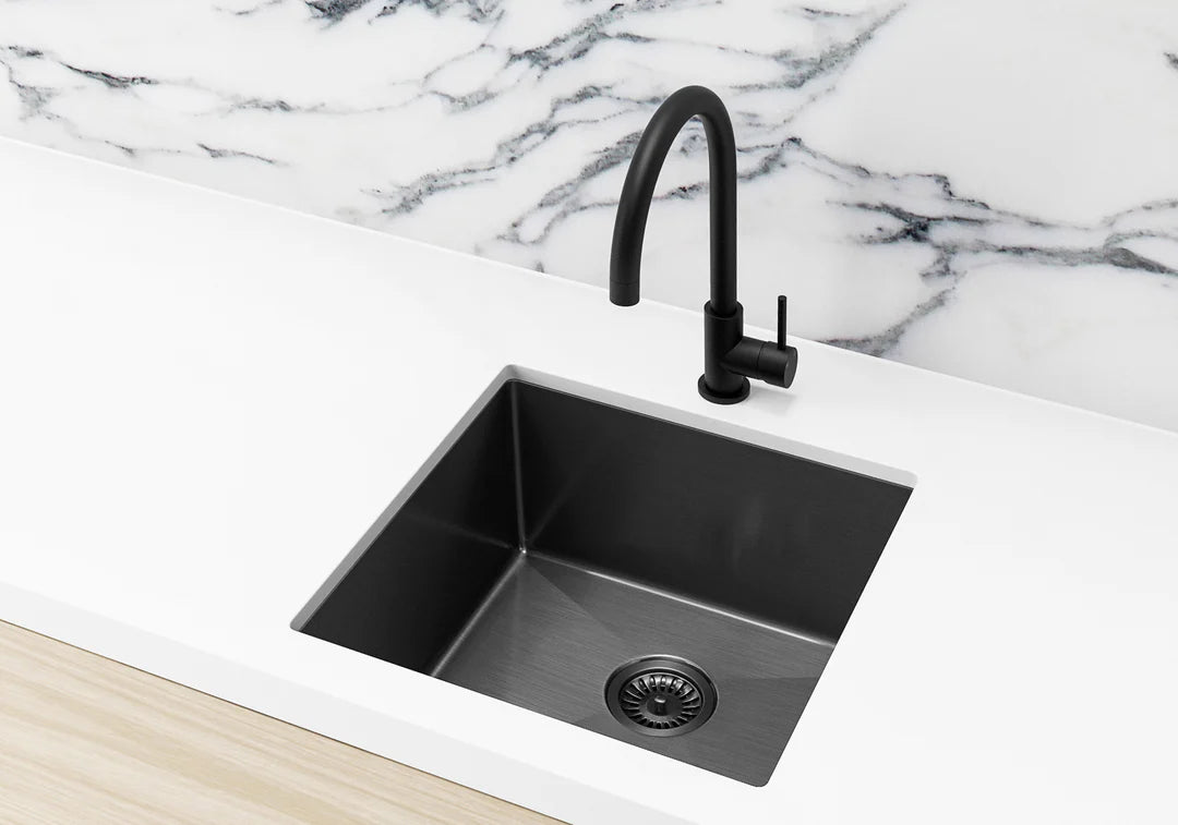 Meir Lavello Kitchen Sink - Single Bowl 450 x 450mm - 3 Colour Finishes