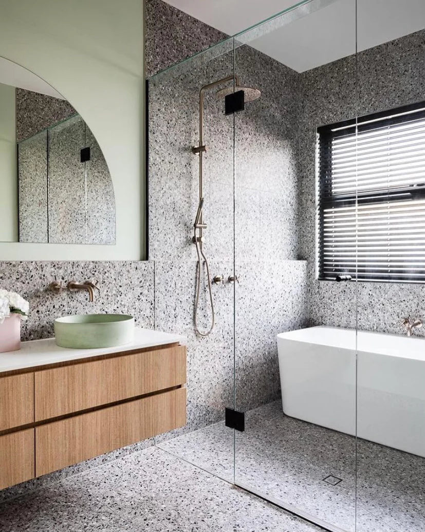 Meir Shower Waste with Tile Insert - Various Colour Finishes