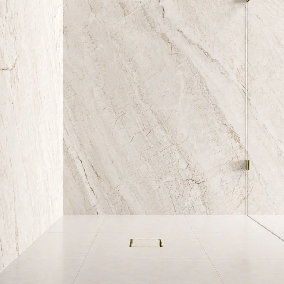 Meir Shower Waste with Tile Insert - Various Colour Finishes