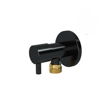 Meir Round Mini Stop Cistern Tap with or without Backplate - Various Colour Finishes