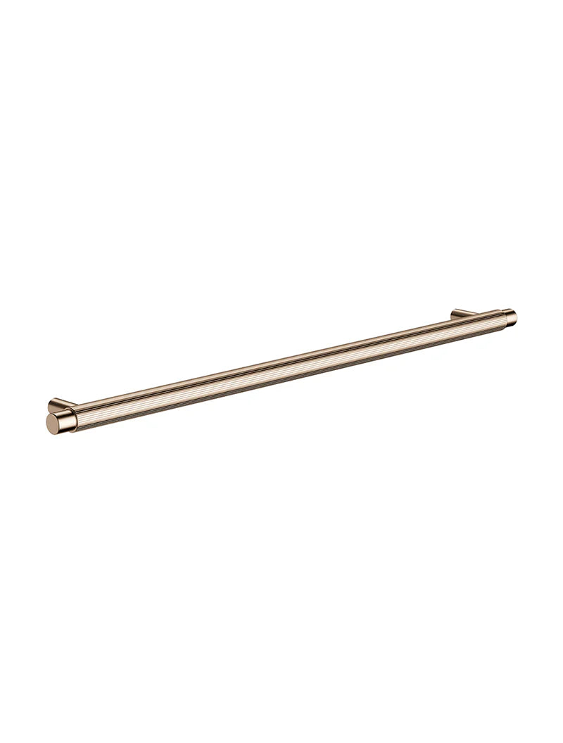 MEIR Oppen Round Pull 328mm Cabinet Handle (Linear Knurled) - Various Colour Finishes