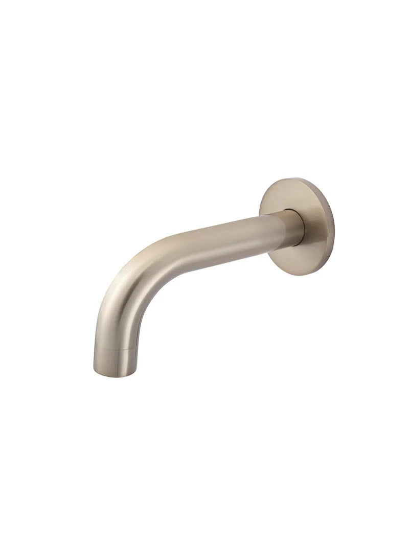 Meir Universal Round Curved Spout 130mm - Various Colour Finishes
