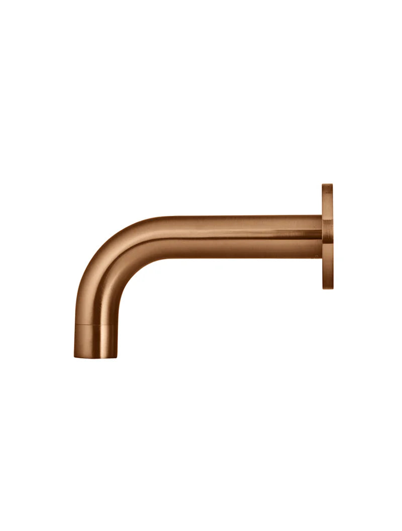 Meir Universal Round Curved Spout 130mm - Various Colour Finishes