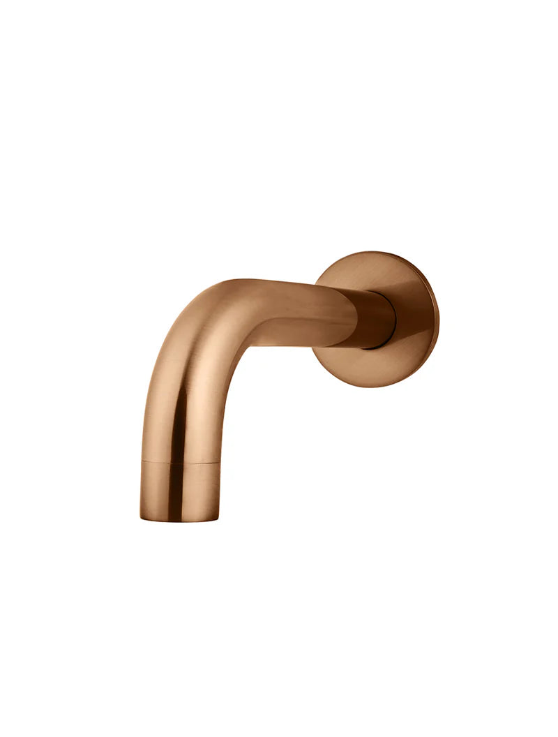 Meir Universal Round Curved Spout 130mm - Various Colour Finishes