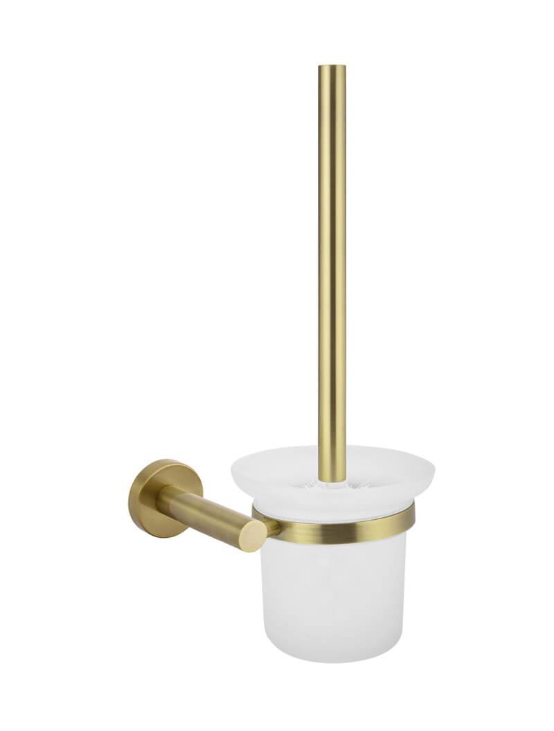 Meir Tiger Bronze Toilet Brush & Holder