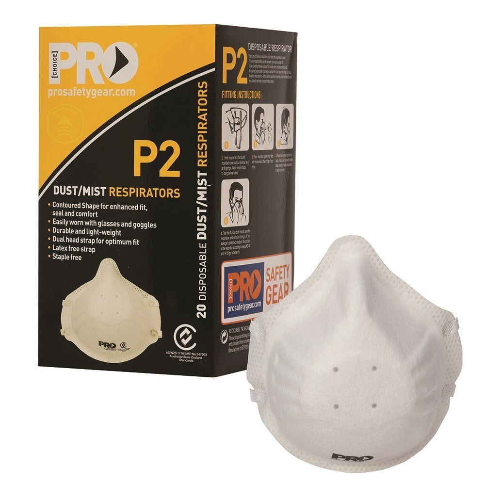 Pro Choice Dust Masks P2 - Box of 20