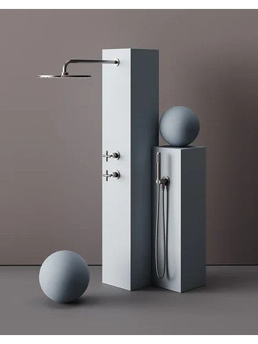 MEIR Curvae Shower Shelf 400mm - Various Colour Finishes