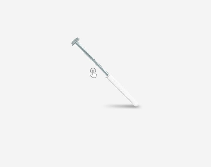 Bremick Hex Head Frame Anchors Zinc - Box of 50 - Various Sizes