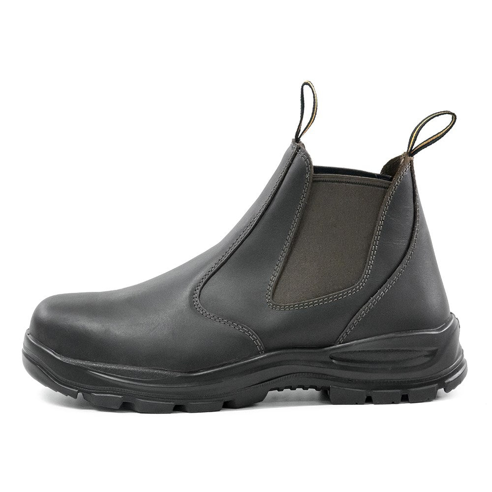 Ridge Slip On Safety Boot Chestnut