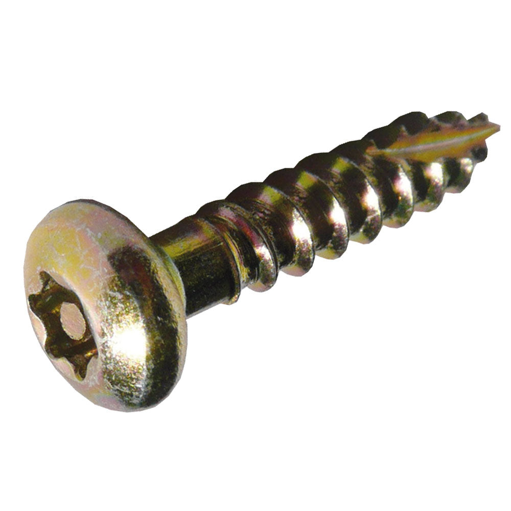 Resytork Button Head Type 17 Screw 10g Box of 1000 - 2 Material Options in Various Lengths