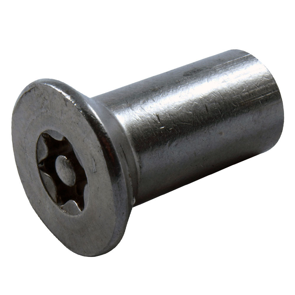 Resytork Countersunk 304 Stainless Steel Barrel Nuts Box of 100 - in Various Sizes
