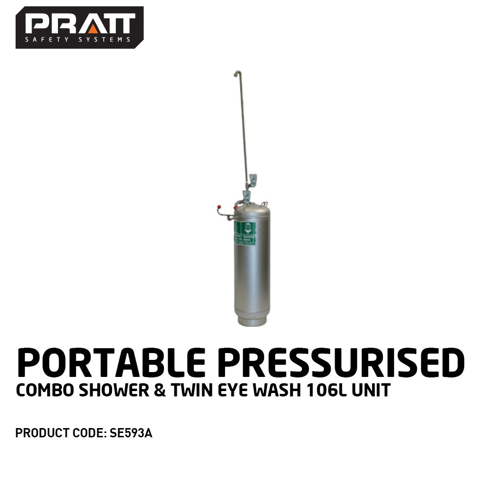 Pratt Portable Eye Wash Units and Accessories
