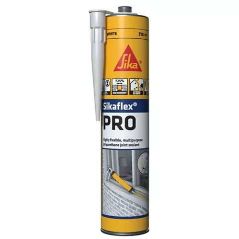 SikaFlex PRO Sealant 310ml Cartridges 600ml Sausages in Various Colours