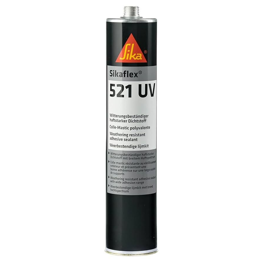 SikaFlex-521 UV Box of 12 300ml Cartridges or box of 20 600ml sausages