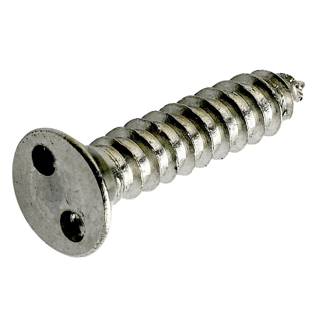 Two Hole Countersunk Self Tapping 304 Stainless Steel Screw Box of 100 - in Various Gauges and Lengths