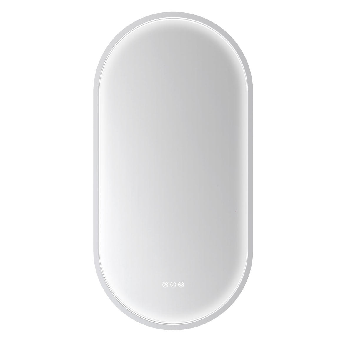 Euro Mirror KÄPSEL Pill Mirror - 500mm x 1000mm - Various Frame Colours