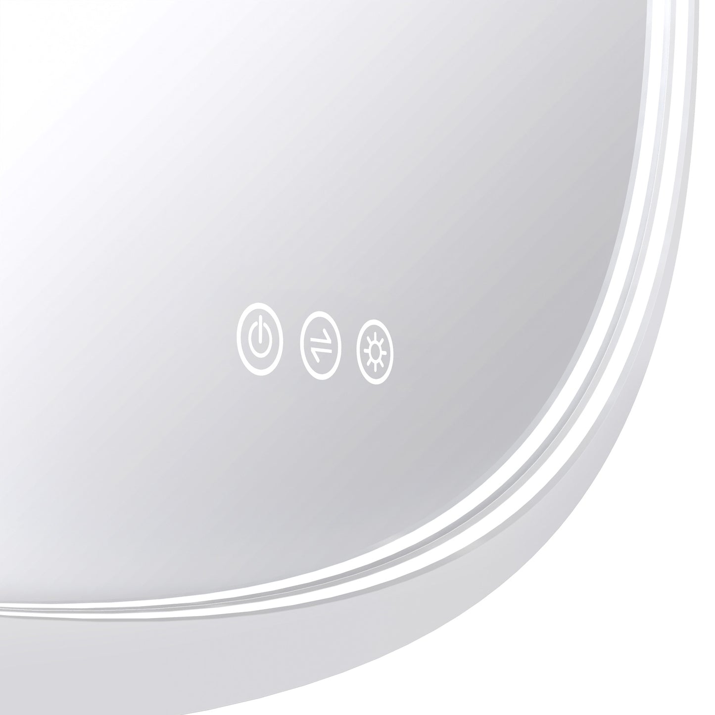 Euro Mirror OLËK Round Mirror - Various Frame Colours & Sizes
