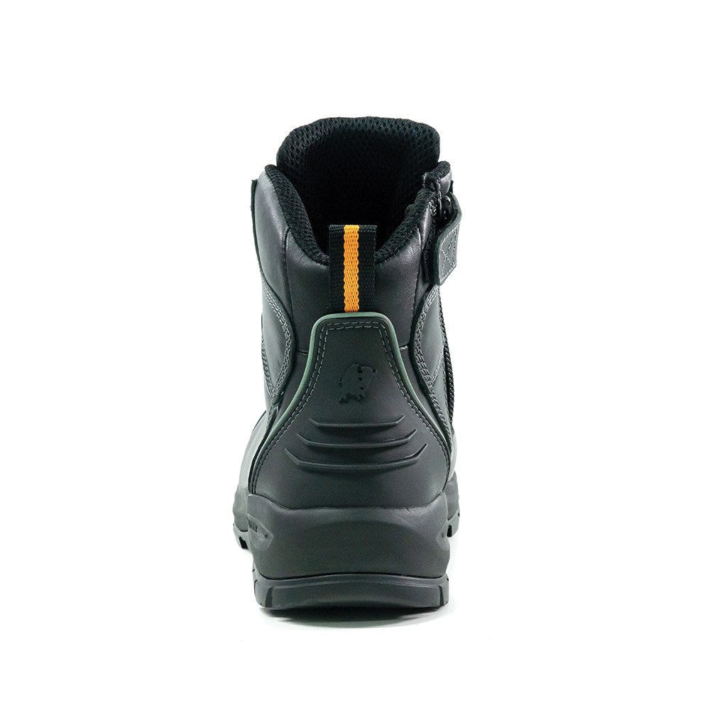 Bison Xt Zip Side Lace Up Safety Boot - 3 colour options