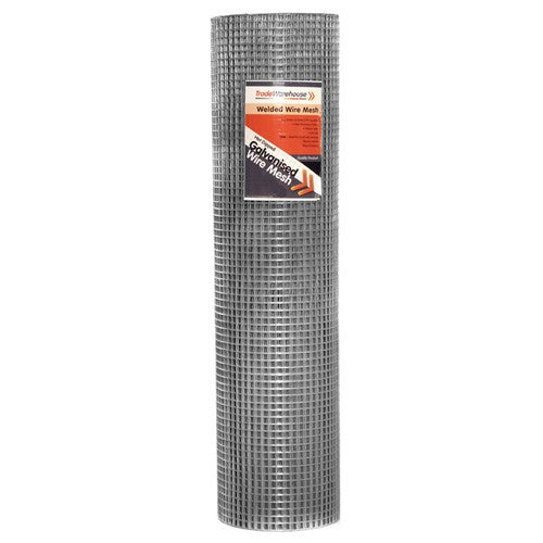 Aviary Wire Mesh Medium Duty 914mm X 30m Roll. 12.5mm squares 0.81mm wire gauge