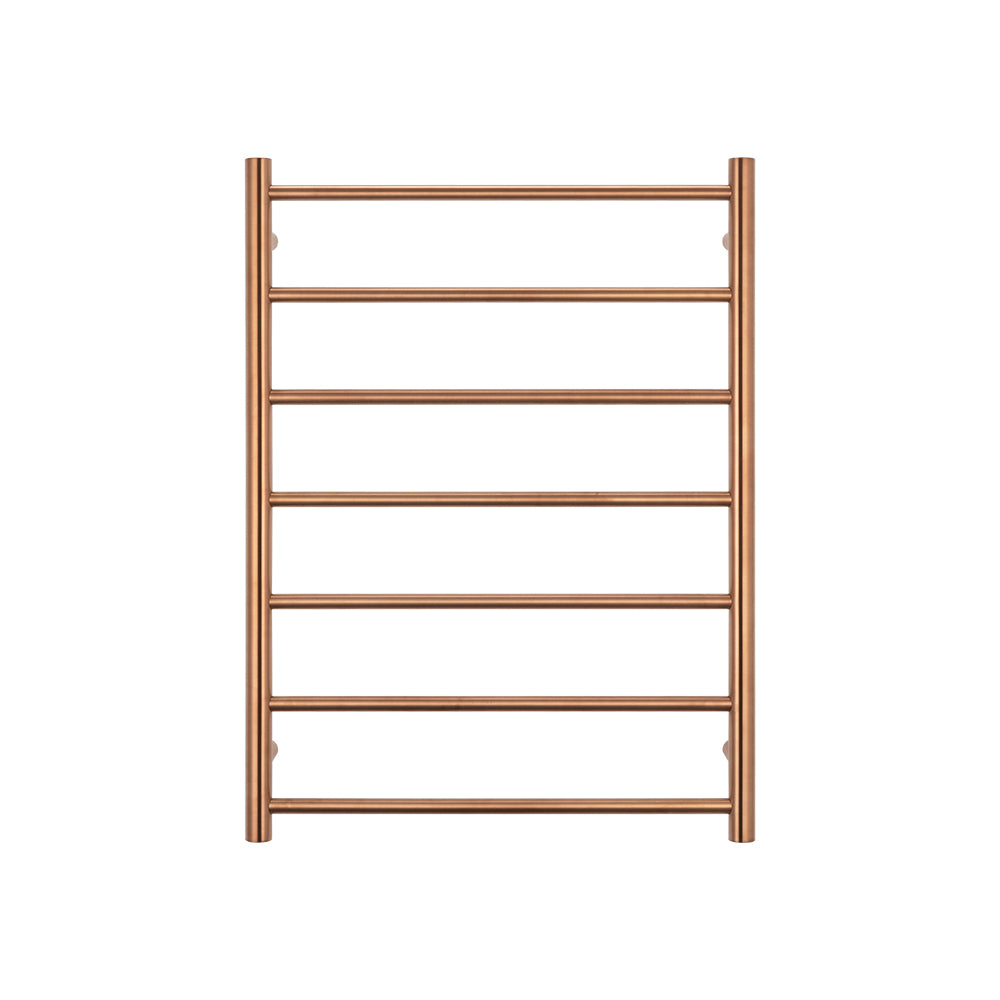 Radiant Heated Towel Rail (RTR01) 600mm x 800mm - 7 Round Bars - Multiple Colour Finishes