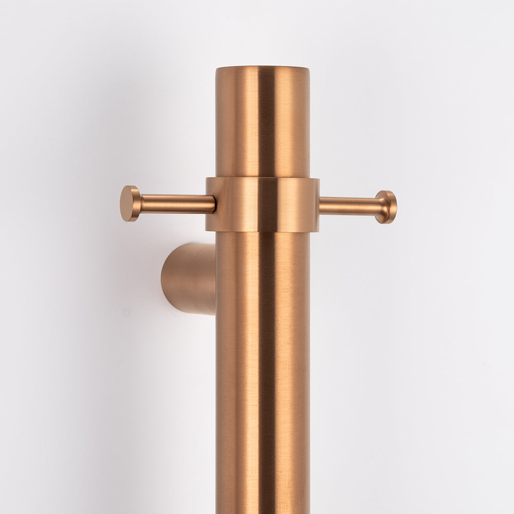 Radiant Hook to suit Vertical ROUND Bar VTR Range (VTR-HOOK) - Various Colour Finishes