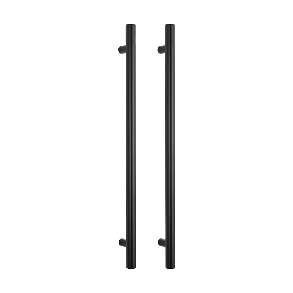 Radiant Vertical ROUND Bar Towel Rail - Multiple Bar and Hook Kits in Various Colours