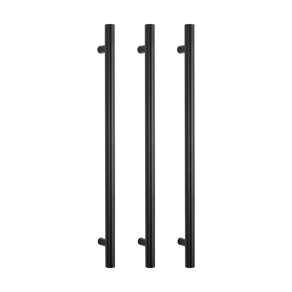 Radiant Vertical ROUND Bar Towel Rail - Multiple Bar and Hook Kits in Various Colours