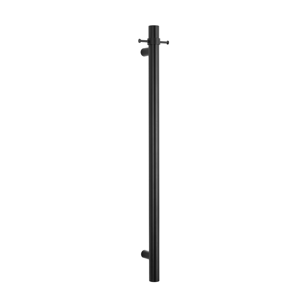 Radiant Vertical ROUND Bar Towel Rail - Multiple Bar and Hook Kits in Various Colours